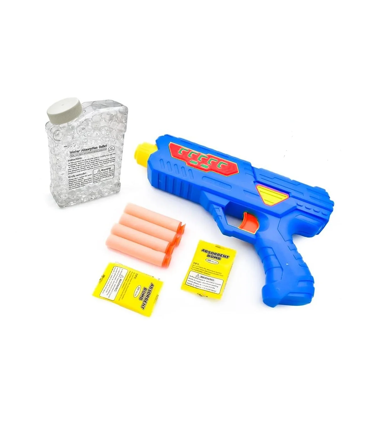Action Toy Gun 2-in-1 – Soft Dart & Water Ball Shooter for Kids | Safe Non-Toxic Summer Toy