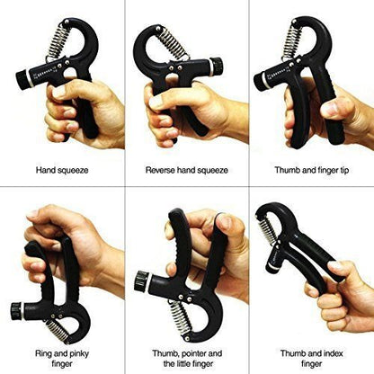 Hand Grip Strengthener – Adjustable Finger, Wrist & Forearm Exerciser for Men & Women | Gym Fitness Gripper