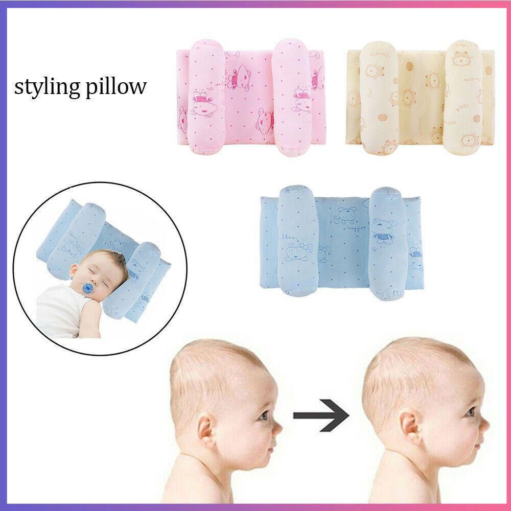 Baby Head Shaping Pillow – Soft Infant Support Pillow to Prevent Flat Head 👶💤