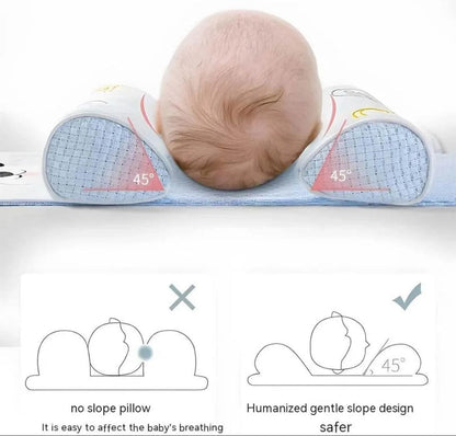 Baby Head Shaping Pillow – Soft Infant Support Pillow to Prevent Flat Head 👶💤