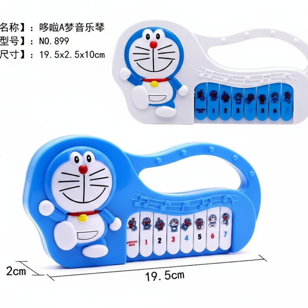 Doraemon Musical Piano for Kids – Educational Piano Toy for Babies & Toddlers with Interactive Music Keys