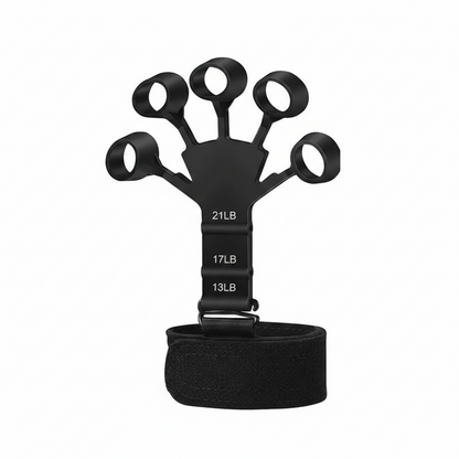 Silicone Gripster Hand Grip Strengthener – Finger Stretcher & Grip Trainer for Gym, Fitness & Hand Exercise