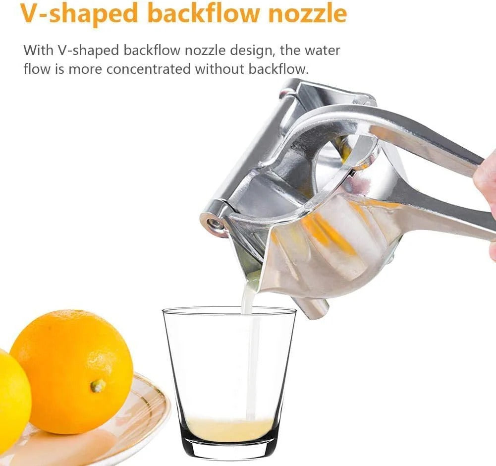 Stainless Steel Lemon & Orange Juicer – Manual Handheld Citrus Fruit Squeezer for Fresh Juice 🍋🍊