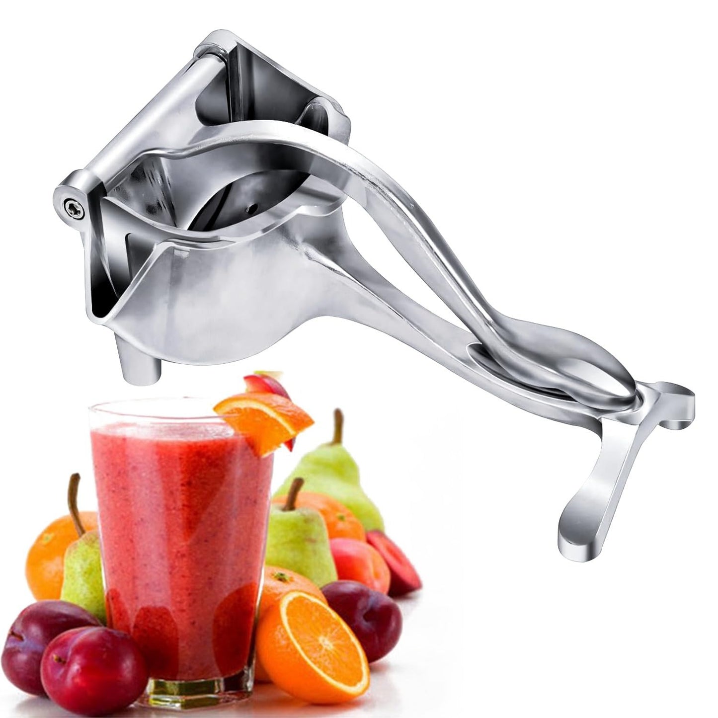 Stainless Steel Lemon & Orange Juicer – Manual Handheld Citrus Fruit Squeezer for Fresh Juice 🍋🍊