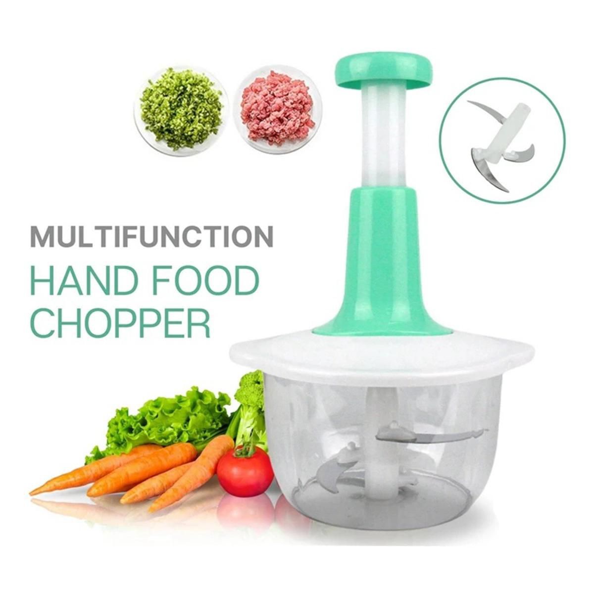 1.5L Push Chopper – Hand Press Manual Food & Vegetable Chopper for Multipurpose Kitchen Use 🥗🔪