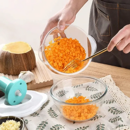 1.5L Push Chopper – Hand Press Manual Food & Vegetable Chopper for Multipurpose Kitchen Use 🥗🔪