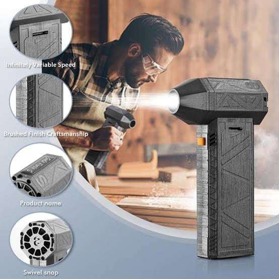 Mini Jet Fan – High-Speed Brushless Powerful Portable Air Blower