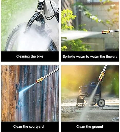 Automatic Wireless Car Wash Spray Gun– 48V High Pressure Wireless Foam Jet Washer with Rechargeable Battery