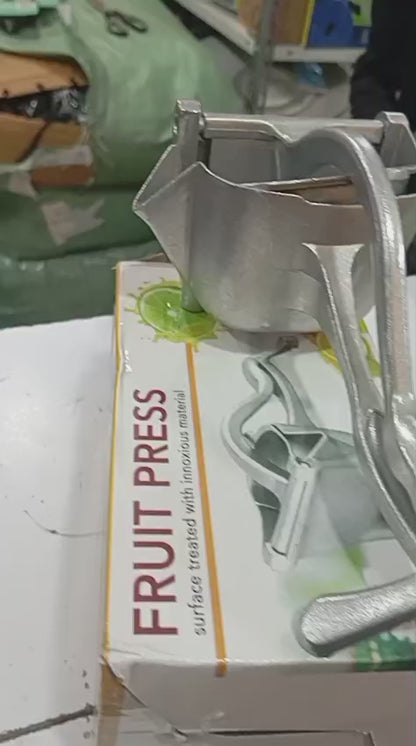 Stainless Steel Lemon & Orange Juicer – Manual Handheld Citrus Fruit Squeezer for Fresh Juice 🍋🍊