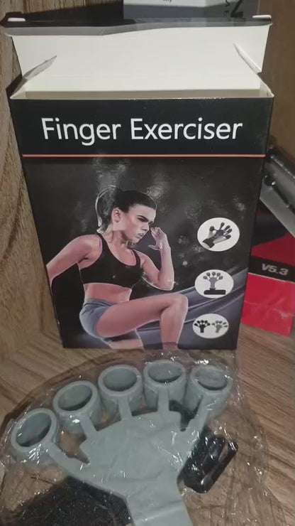 Silicone Gripster Hand Grip Strengthener – Finger Stretcher & Grip Trainer for Gym, Fitness & Hand Exercise